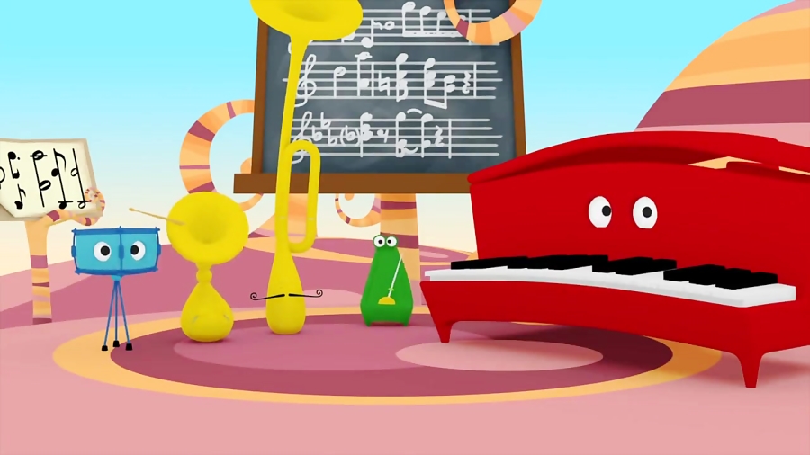 انیمیشن شهر موسیقی Taratabong - فصل 1 بخش 13 ( قسمت 49 تا 52 )